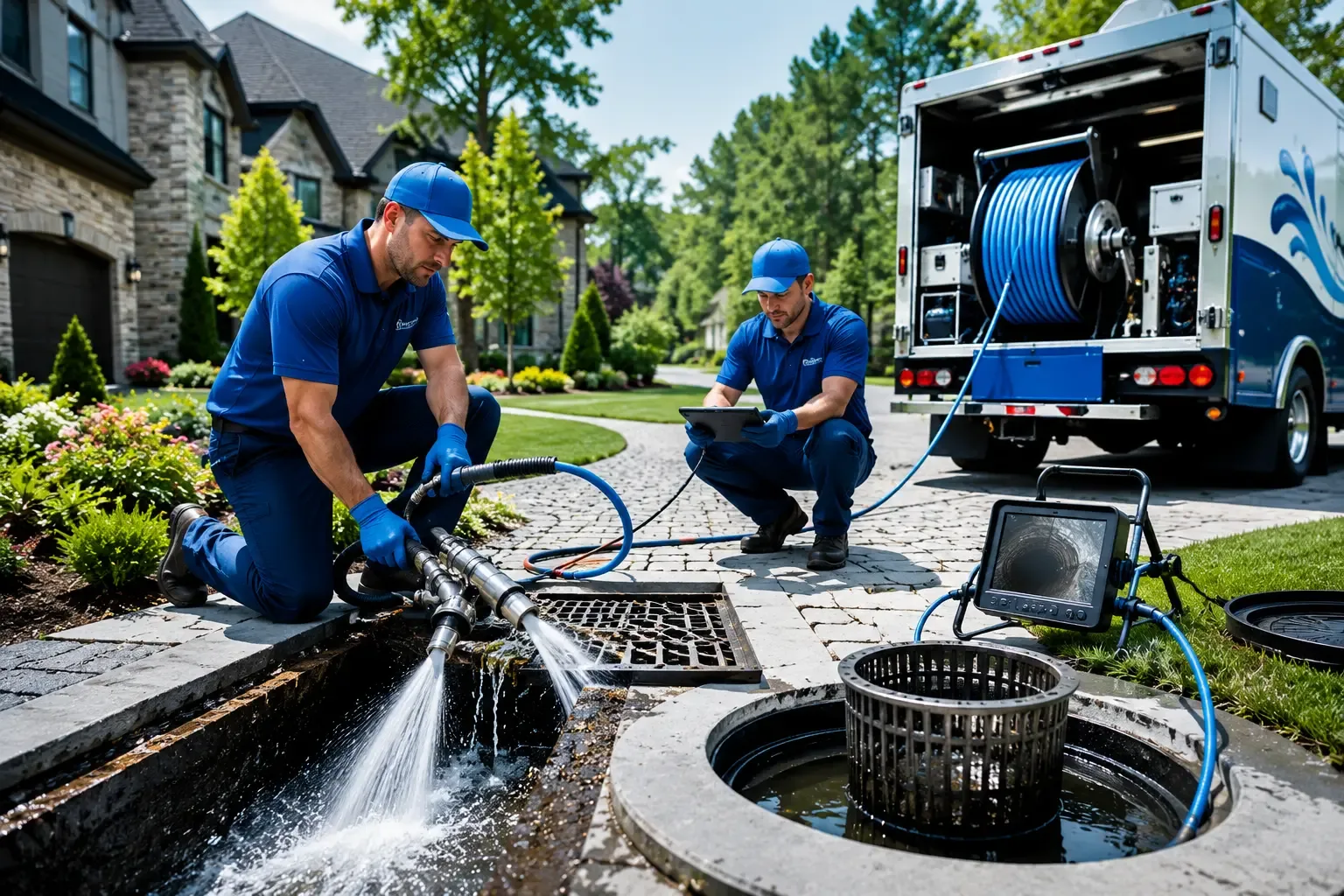 Local outdoor drain cleaning professionals in Elkhart, TX