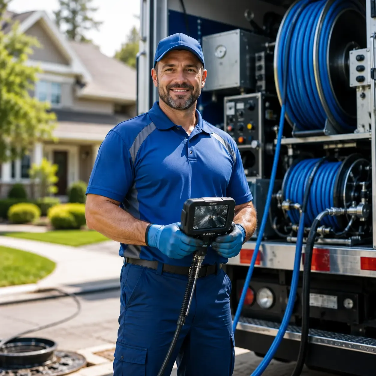 Local outdoor drain cleaning specialists in Elkhart, TX
